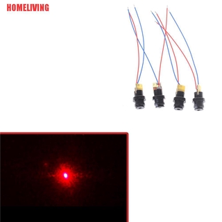 [HOMELIVING]2Pcs 4.5V 12mm Red Laser Head Module Plastic Laser Diode Laser Dot P0.05