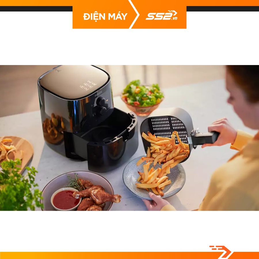 Nồi Chiên Không Dầu Philips HD9270/90, HD9200, HD9252, HD9218, HD9860 - Bảo Hành Chính Hãng