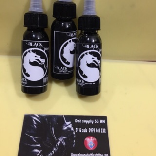 Mực xăm hình cực đen Black Dragon 30ml 189k/1 lọ