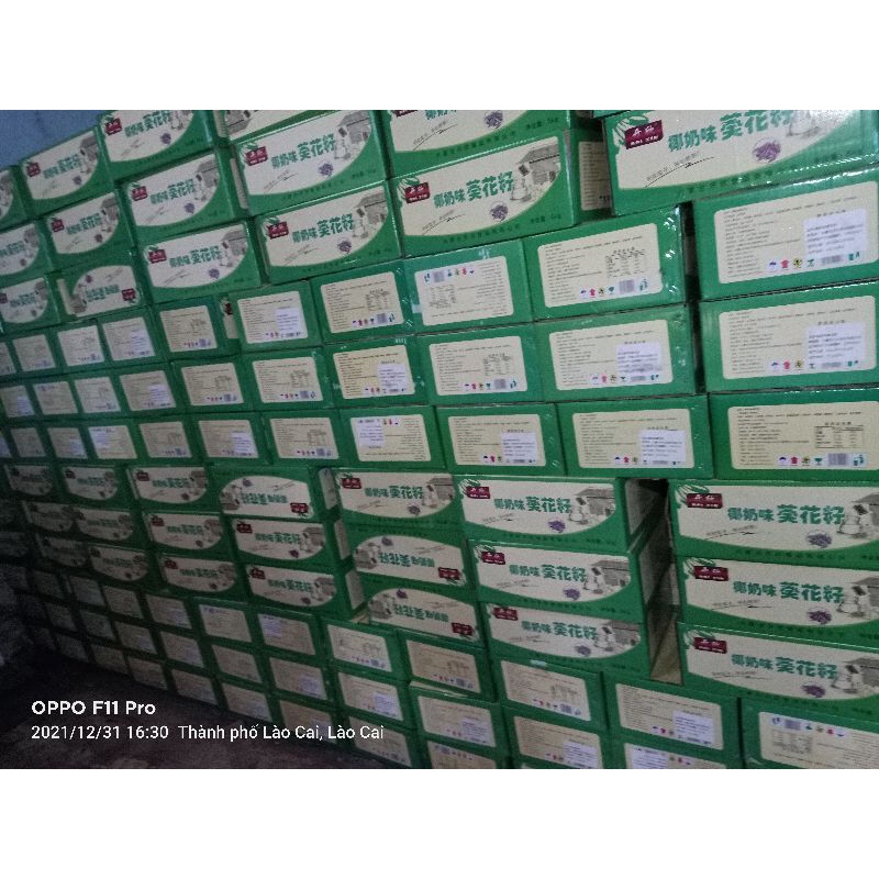 Sỉ 1 thùng 5kg Hạt Hướng Dương Vị Táo Đỏ, Caramel,Óc Chó, Vị Dừa