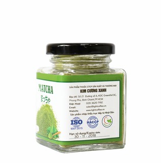 Bột trà xanh GreenD Food Hũ 30g
