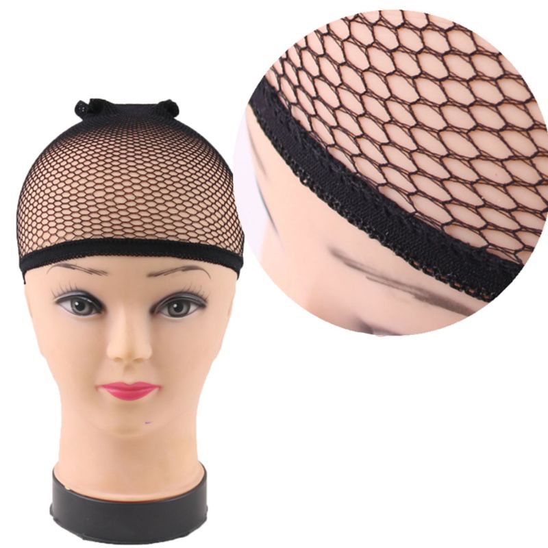 Mũ Lưới Đội Tóc Giả Bằng Nylon Co Giãn Thời Trang