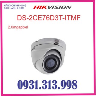 Camera hikvision ds-2ce76d3t-itmf 2.0 megapixel