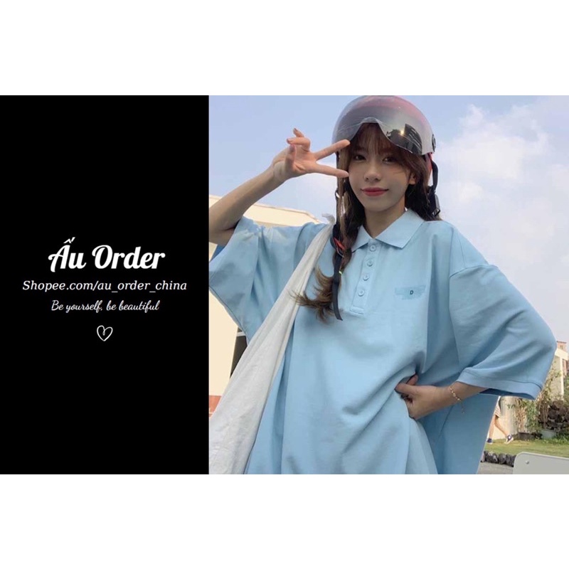 [ORDER 2 - 3 TUẦN] Áo polo basic in chữ D Super Bigsize đến 150kg | BigBuy360 - bigbuy360.vn