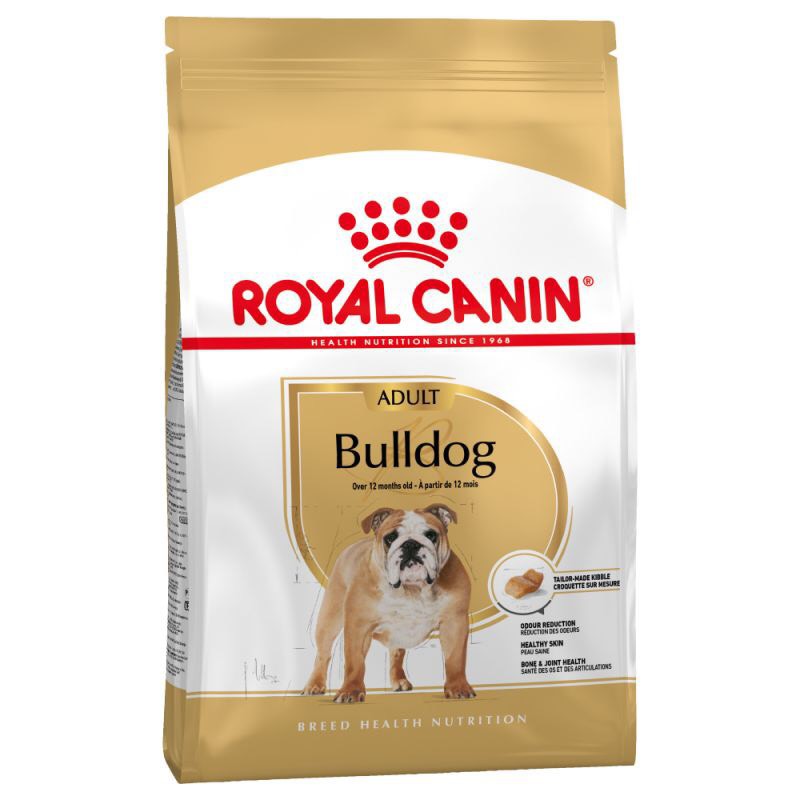 THỨC ĂN CHO CHÓ Royal Canin Bulldog Adult 3kg chó