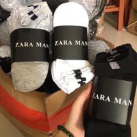 tất nam zara cổ ngắn combo 5 đôi