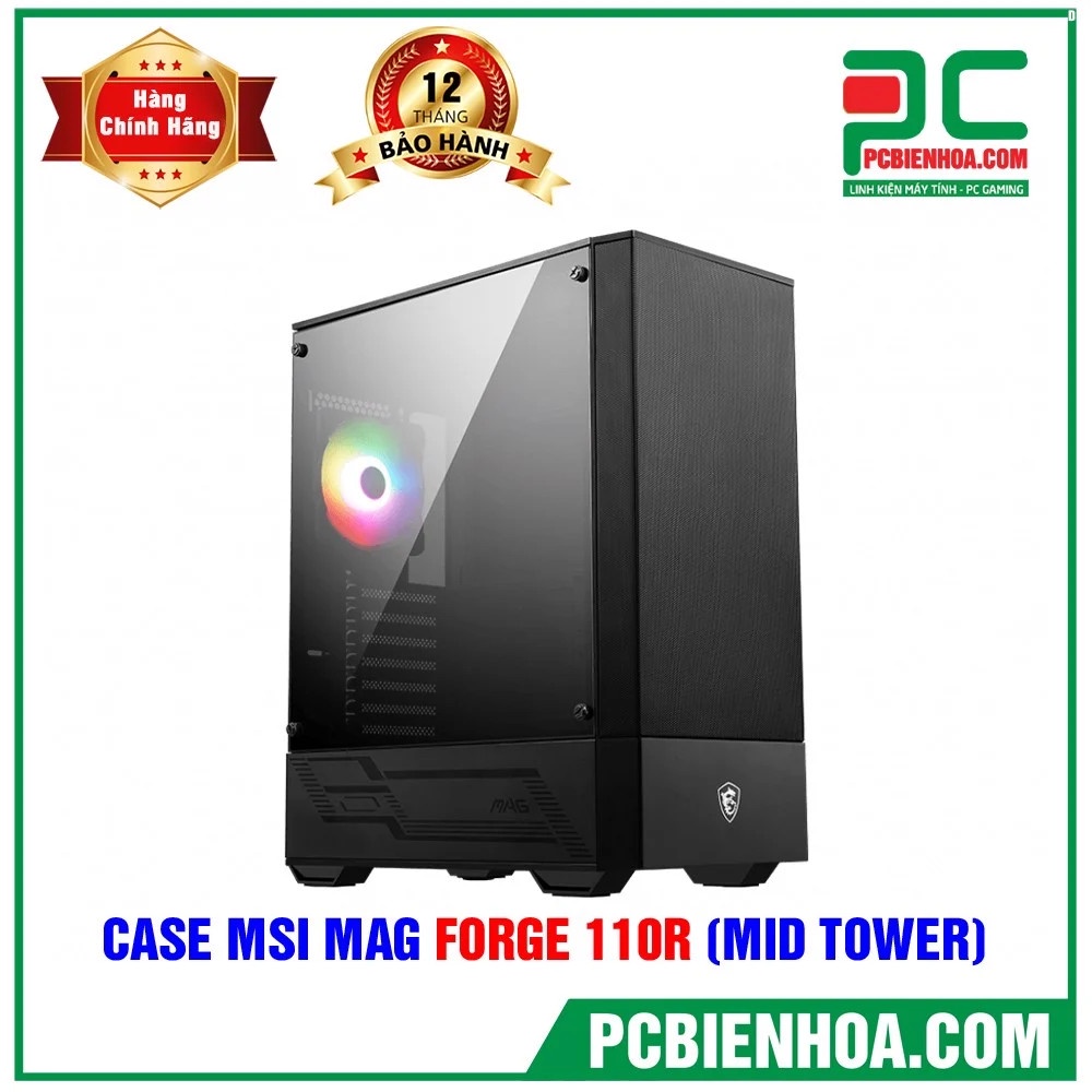 Vỏ máy tính MSI MAG FORGE 110R ( MID TOWER )- hàng chính hãng mới 100%