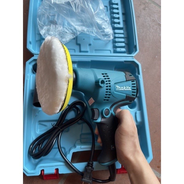 Máy chà nhám Makita GV6010 - makita (đánh bóng ô tô) hộp nhựa chữ nổi