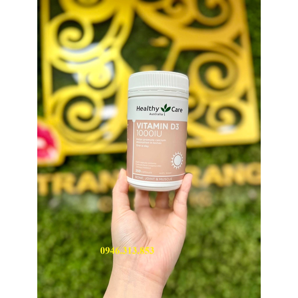 Viên uống Healthy Care Vitamin D3