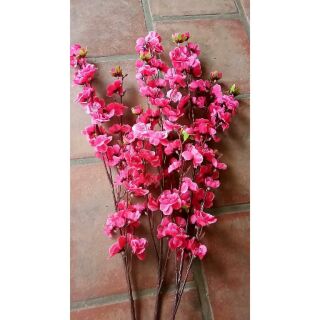 Combo hoa đào giả của khách