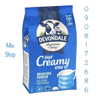 Sữa bột nguyên kem devondale nhập khẩu úc - gói 1kg