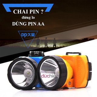 Đèn pin đội đầu dùng pin AA 8068