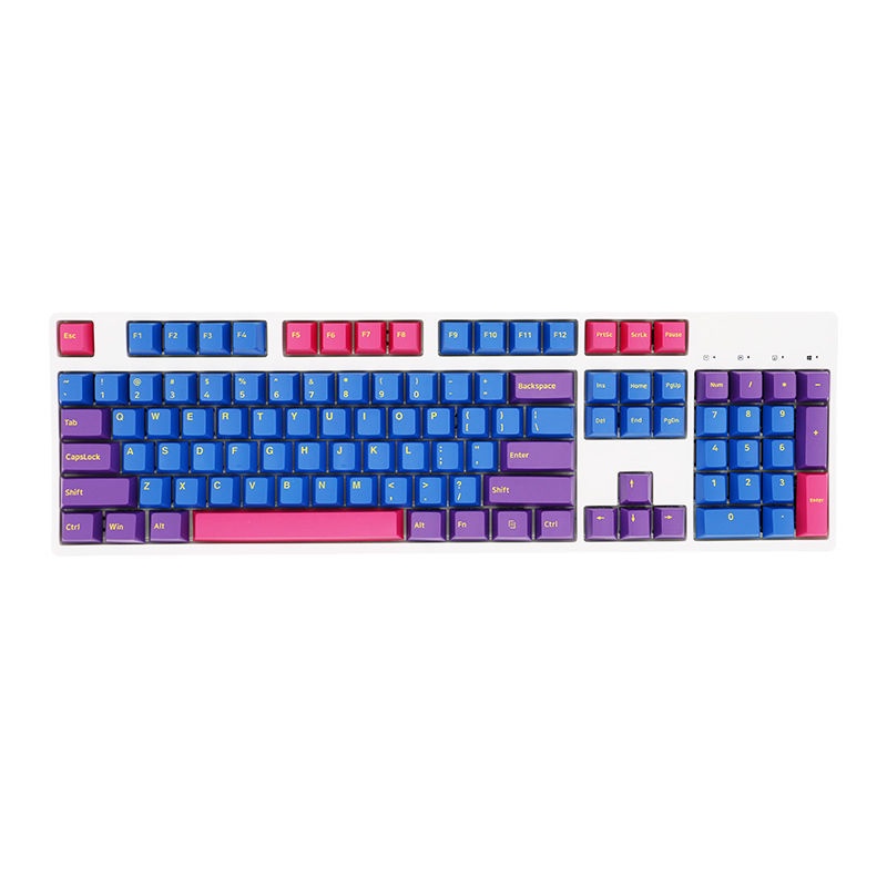 Capturer Iris hoa keycap chiều cao ban đầu PBT đúc hai màu anh đào MX8.0 bàn phím cơ IKBC