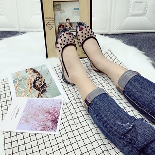 Giày búp bê đính đinh Vanessa 0624