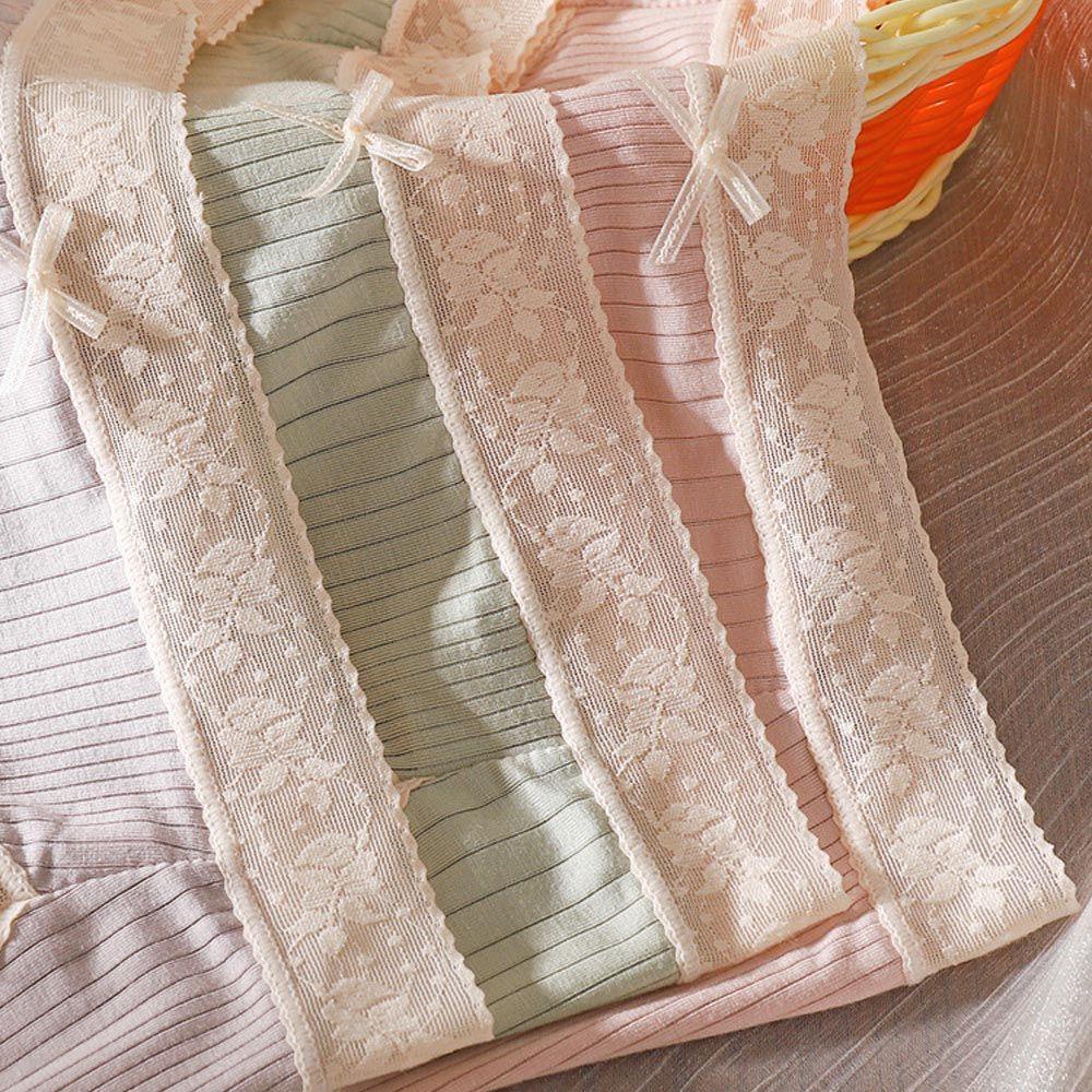 Quần Lót Cotton Màu Sắc Đơn Giản Cho Nữ