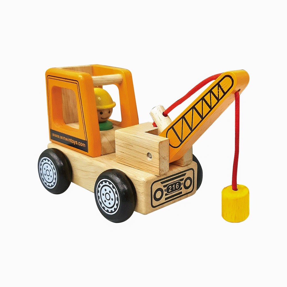 Xe công trình đa năng (5 trong 1) Đồ chơi gỗ Winwintoys