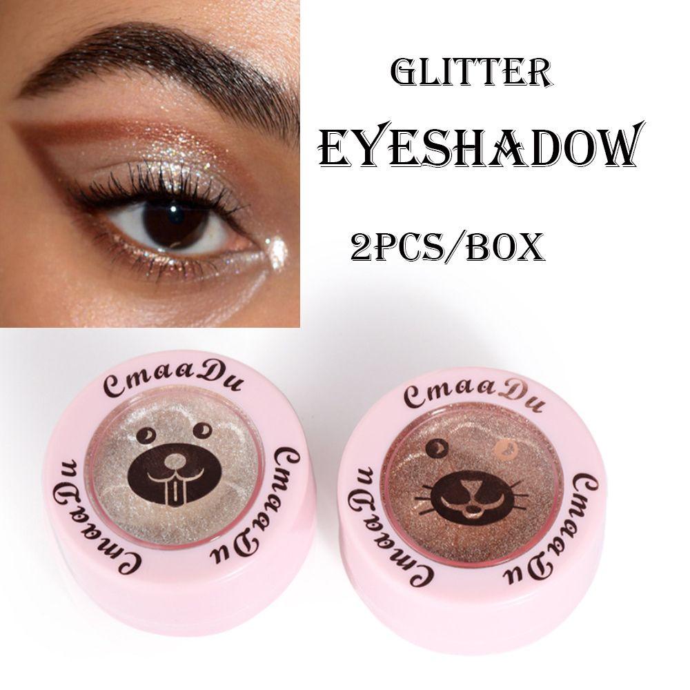 DIACHAVN Phấn Mắt Ánh Kim Lấp Lánh Trang Điểm Chuyên Nghiệp Mờ