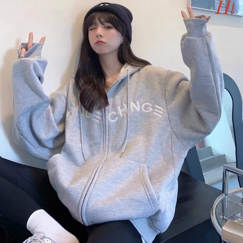 Áo khoác nỉ cotton CHNG H2A865