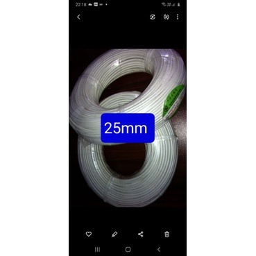 Dây điện amiăng chịu nhiệt phi từ  1mm. 1,5mm .4mm ,6, 8 ,10 ,25.