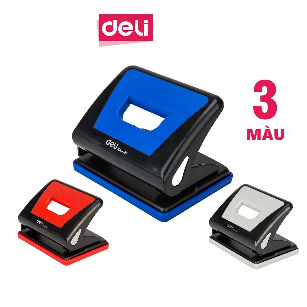 Máy đục lỗ 15 tờ Deli - 1 cái E0105