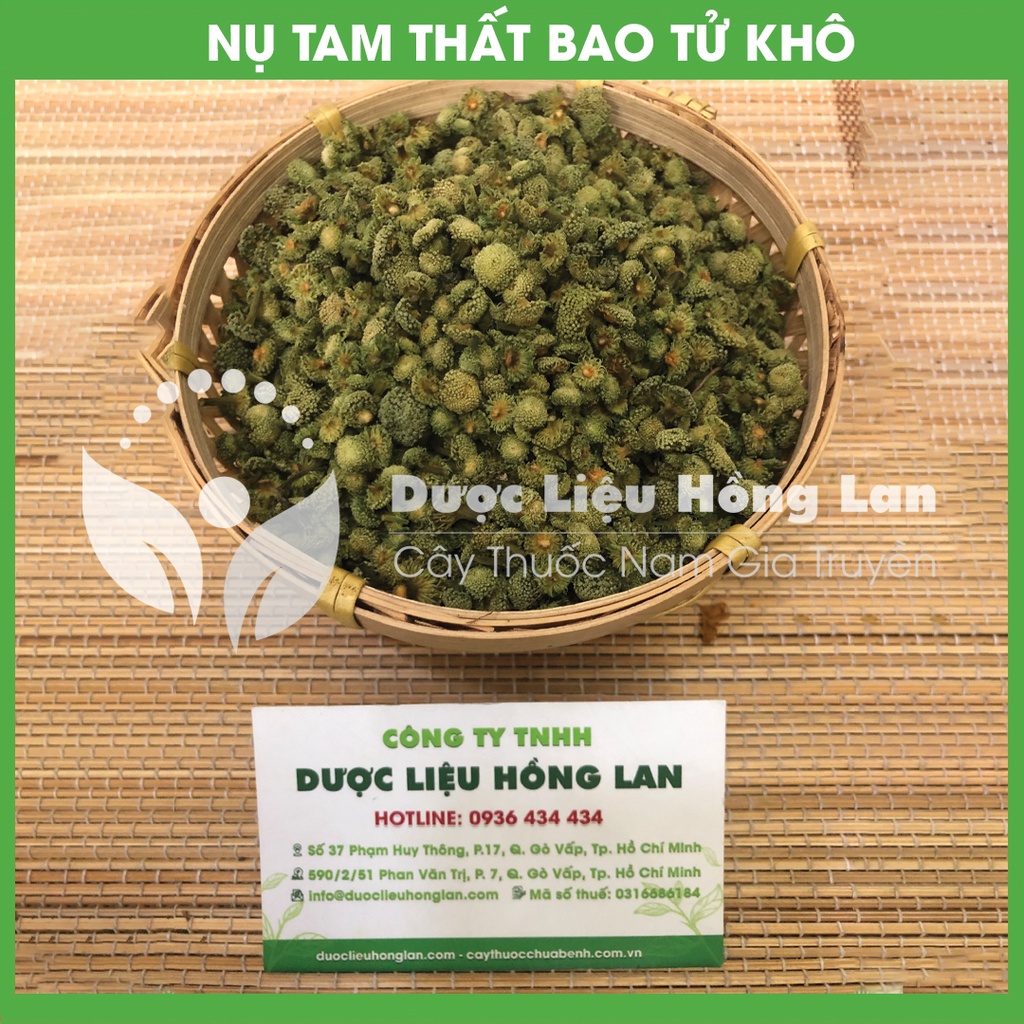 TRÀ NỤ HOA TAM THẤT BAO TỬ loại 1 đóng gói 1kg - congtyduoclieuhonglan