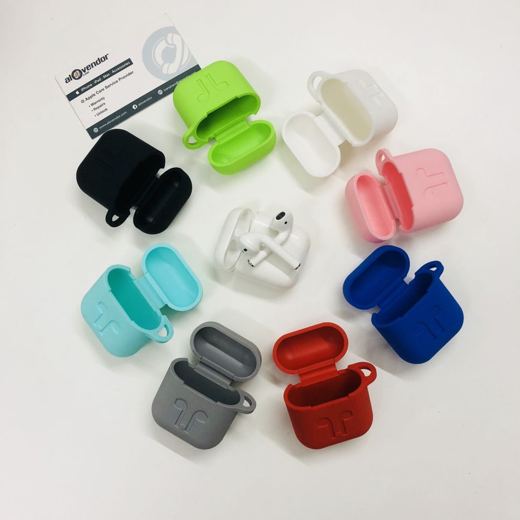 (SALE GIÁ RẺ) HỘP ĐỰNG TAI NGHE IPHONE AIRPODS SILICON NHIỀU MÀU (MẪU MỚI)