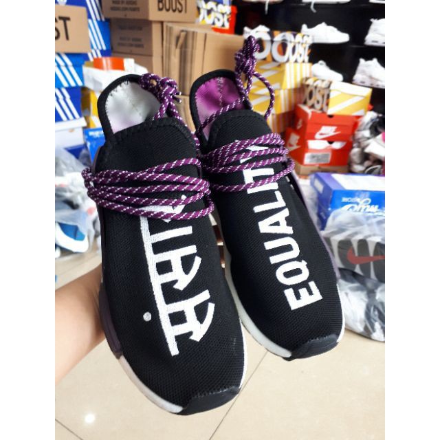 Giày Thể Thao human đen dây tím_Nhungrose | BigBuy360 - bigbuy360.vn