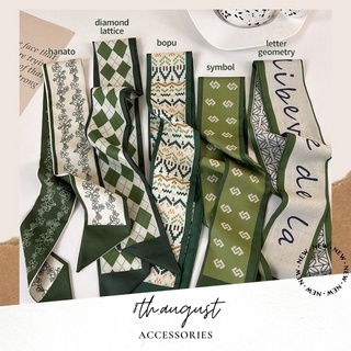 Khăn lụa quấn cổ, turban, cột tóc, quấn túi xách