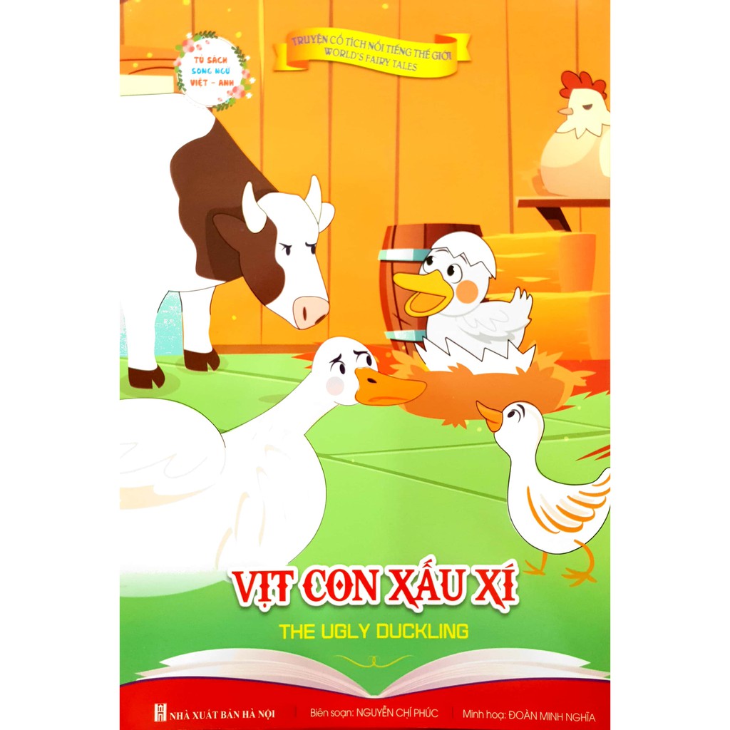 Sách - Combo 6 quyển Truyện Cổ tích nổi tiếng Thế Giới - Tủ sách Song ngữ Việt - Anh