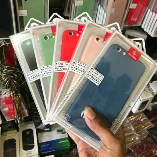 Ốp silicon chống bẩn chính hãng KST DESIGN cho iPhone 6 - ProMax