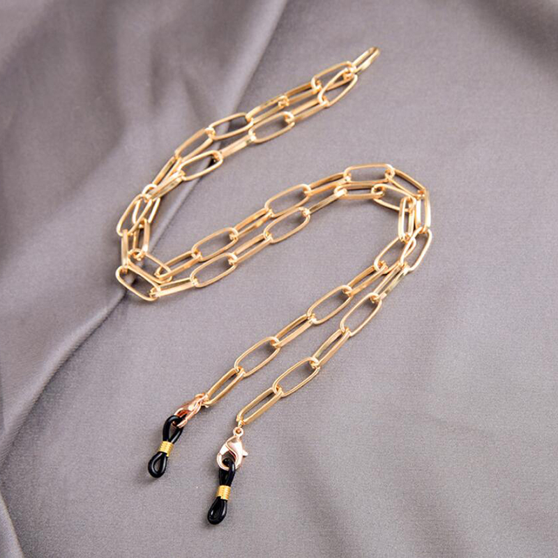 Dây đeo mắt kính đính ngọc trai giả thời trang dành cho nữ