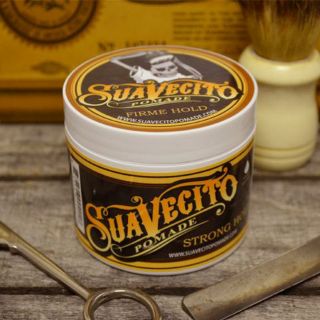 Sáp vuốt tóc SUAVECITO POMADE Firme Hold đáy hoa văn