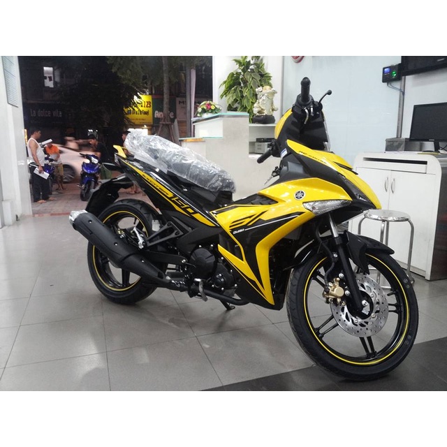 BỘ TEM RỜI ZIN 3 LỚP DÁN XE MÁY EXCITER 150CC - MẪU CARBON 843007