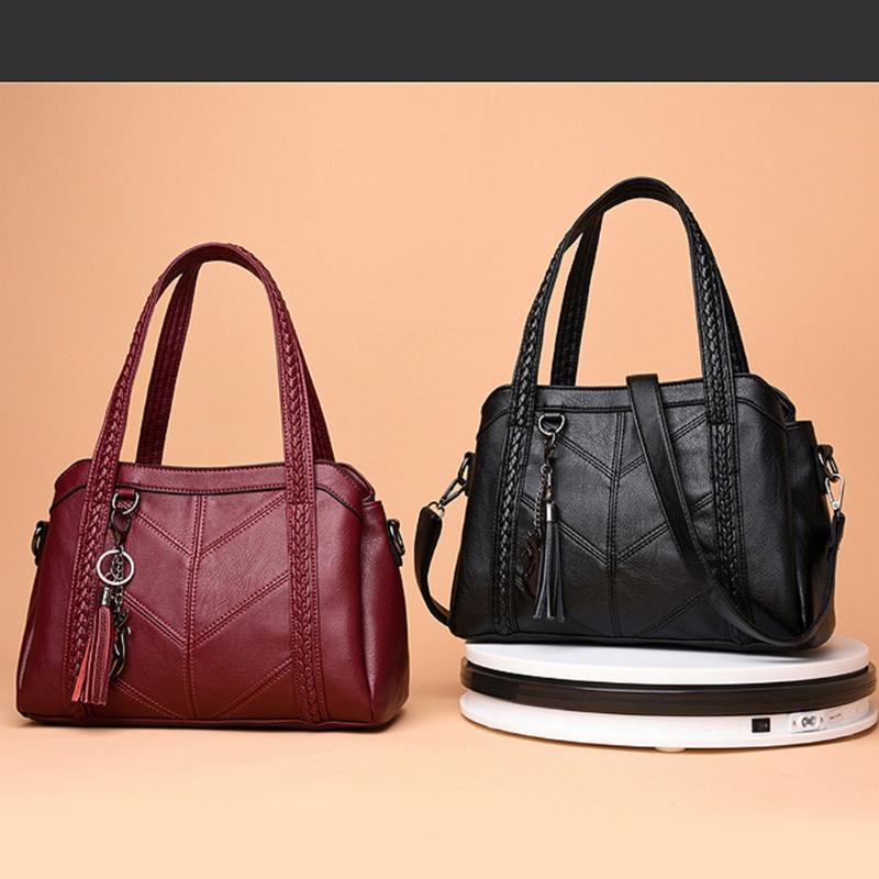 Túi Đeo Chéo Vai Bằng Da PU Thời Trang Sành Điệu Cho Nữ