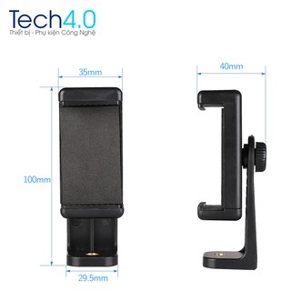 Khung kẹp/giá đỡ điện thoại lên tripod xoay được 360 độ