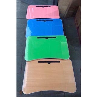 Bàn laptop gấp gọn có khe cắm đthoai/ipad