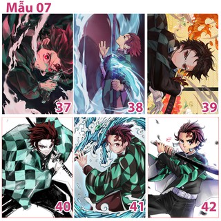 Poster / Tranh dán tường anime Kimetsu No Yaiba/ Thanh Gươm diệt Quỷ nhân vật Kamado Tanjirou