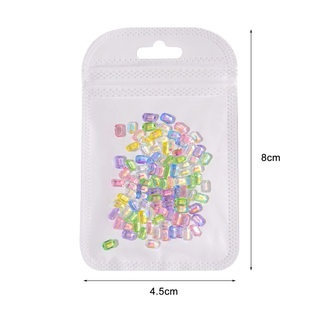 [Hàng mới về] Đá đính trang trí móng 3D lấp lánh mini