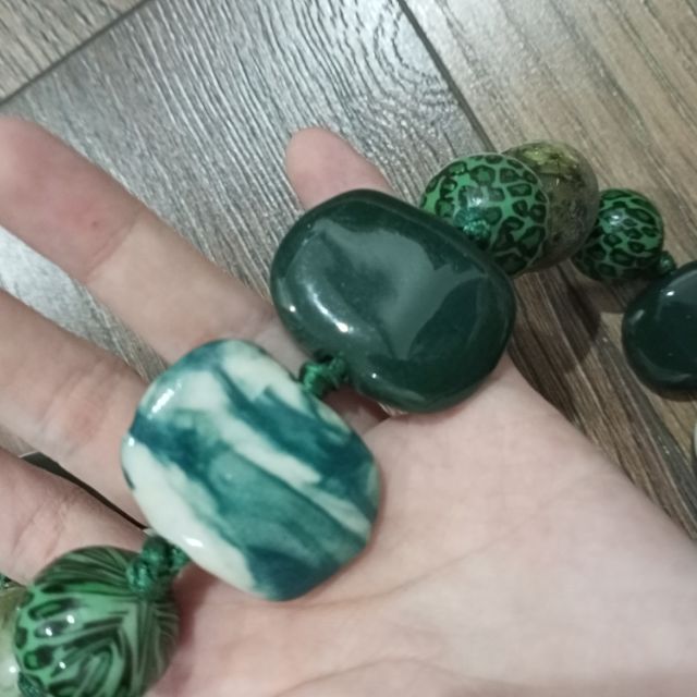Đá may mắn xanh