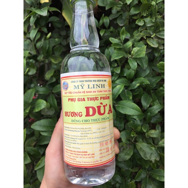 Dầu hương dừa,hương cốm hiệu Mỹ linh chai 450ml