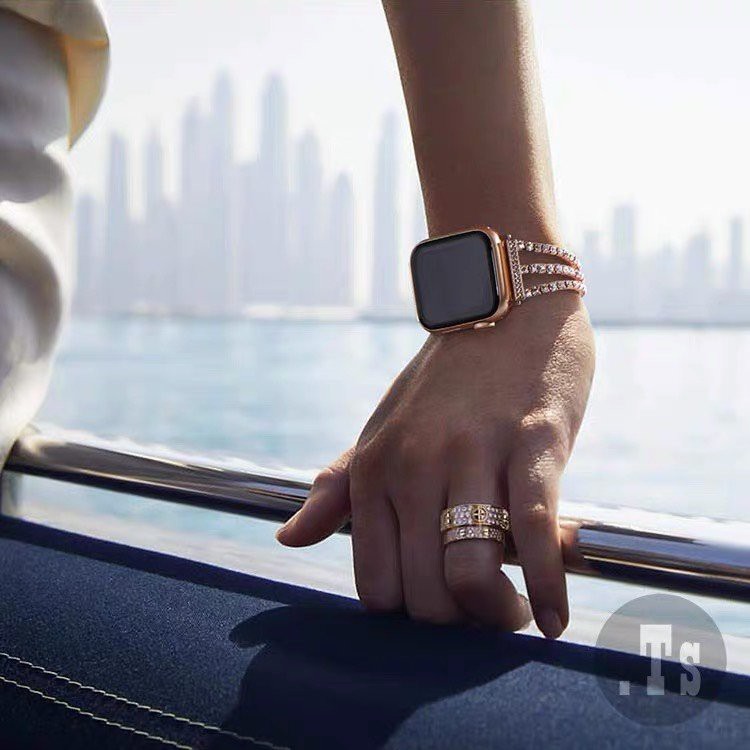 DÂY DỒNG HỒ APPLE WATCH ĐÍNH ĐÁ SANG TRỌNG SERIES 6/5/4/3/2/1 38mm/ 40mm / 40mm/ 44mm