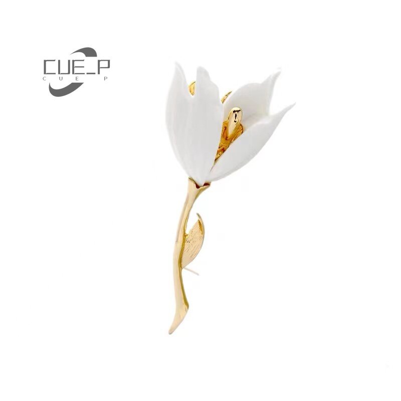 Trâm Cài Áo Phong Cách Baroque Tráng Men Sang Trọng Trọng Lượng Nhẹ Và Đa Năng