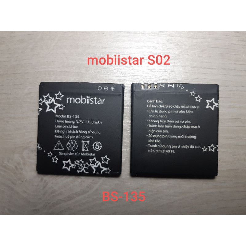 Pin mobiistar S02 (BS-135)