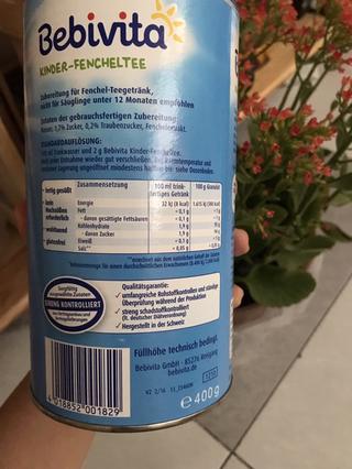TRÀ BEBIVITA ĐỨC CHO BÉ 12M+