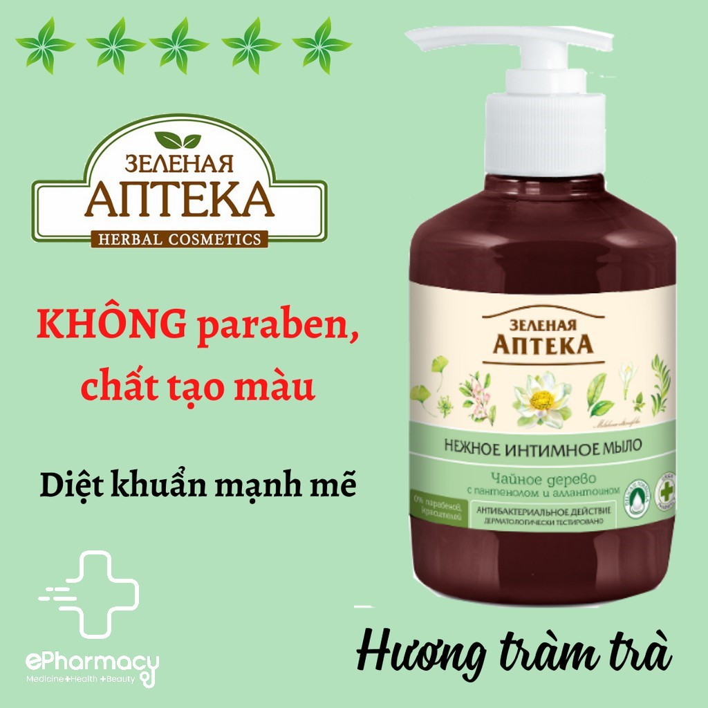 Apteka Gel Vệ Sinh Phụ Nữ - Gel Anteka Dung Dịch Vệ Sinh Dạng Gel  370ml