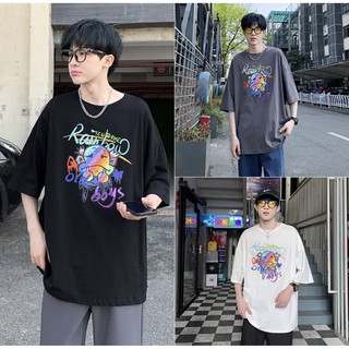 Áo Thun RAINBOW .Ulzzang Unisex form rộng tay lỡ💥 AJstore chuyên hàng Taobao💥