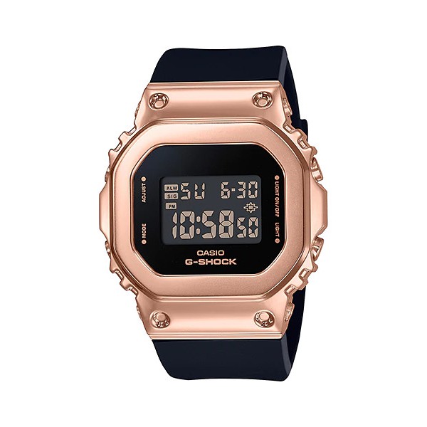 Đồng hồ casio nữ dây nhựa GSHOCK GM-S5600PG-1DR chính hãng