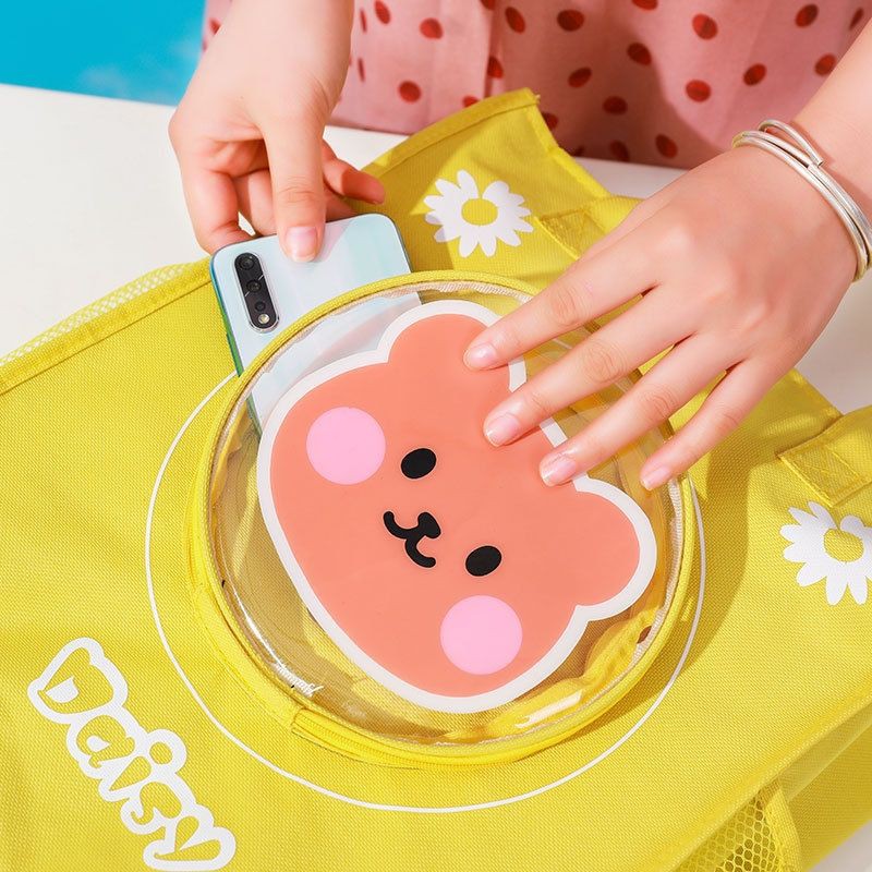 🍓Túi/Cặp Vải/Tote [GIÁ TỐT] Hình Daisy/Hóa Cúc, Gấu/Bear Màu Sắc Trẻ Trung Rất Đẹp BiTi TT021