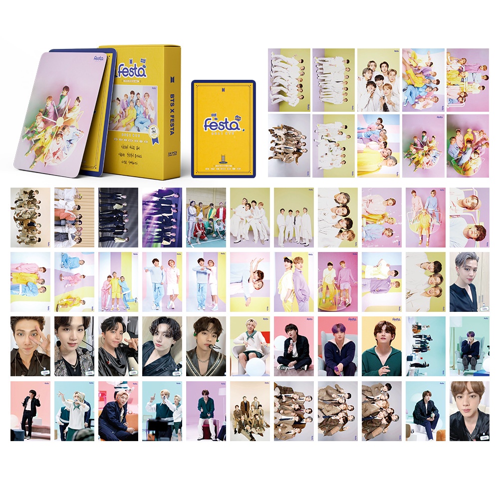 54 Thẻ Hình Lomo Nhóm Nhạc Bts Festa 2021 | BigBuy360 - bigbuy360.vn