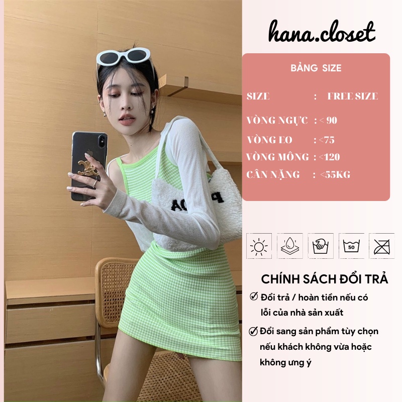 Set váy yếm kèm áo khoác croptop đầm 2 dây ôm body phong cách sexy phù hợp đi chơi đi dạo phố